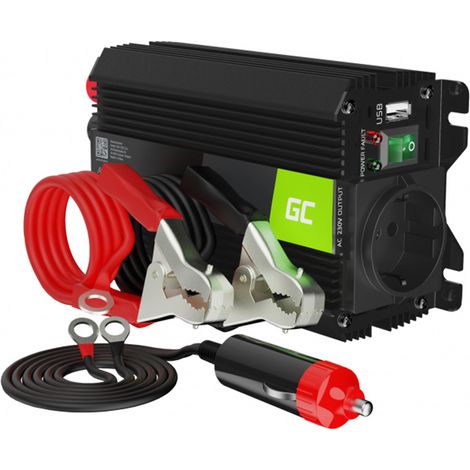 Green Cell - Spannungswandler Inverter PRO 24V auf 230V 300W/600W Modifizierte Sinuswelle (1/5)
