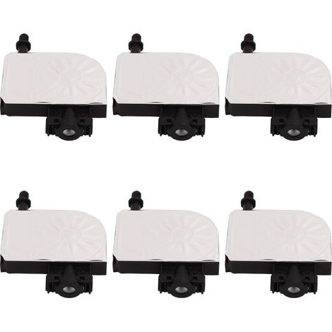 6 Filtres à encre pour tête d’imprimante, amortisseur avec tamis, approvisionnement rapide en encre, compatible 4800 7800, noir (1/5)