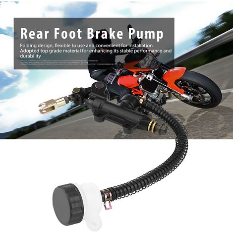 Cylindre de frein principal hydraulique arrière à pied repliable avec pompe réservoir pour Suzuki (1/5)