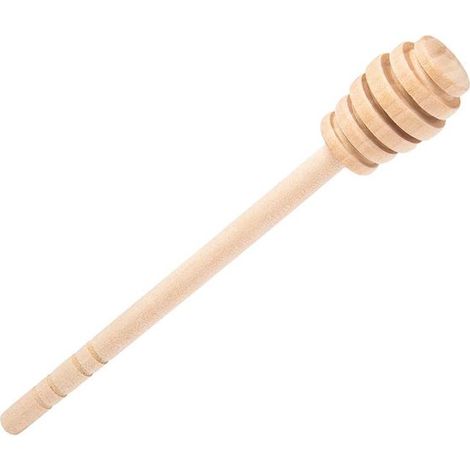 Bâtonnet mélangeur à miel en bois - Cuillère à miel de 15 cm (1/5)