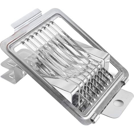 Coupe-œufs, coupe-œufs pour œufs durs, coupe-œufs en fil d'acier inoxydable, ustensiles de cuisine pour préparer des petits déjeuners nutritifs et des salades de fruits (1/4)