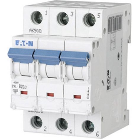 Eaton PXL-C20/3 Miniaturunterbrecher schwarz 20A 400V