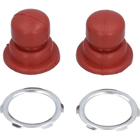 Lot de 2 Ampoules D'amorçage avec Anneaux, Pièces de Rechange Faciles à Remplacer pour Tondeuse à Gazon Tecumseh 36045A 36045 (1/5)