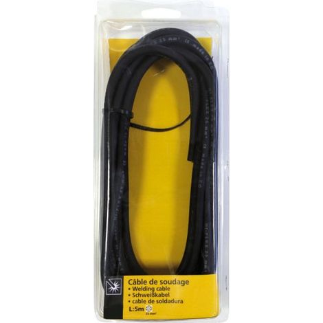 Câble Soudage Cuivre Gys 25mm2 5m Haute Conductivité, Flexible, Durable - Gys