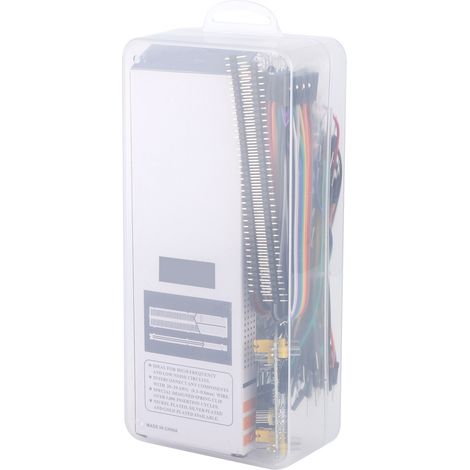 Kit électronique DIY amélioré avec module d'alimentation et plaque d'essai sans soudure pour Raspberry Pi (1/5)