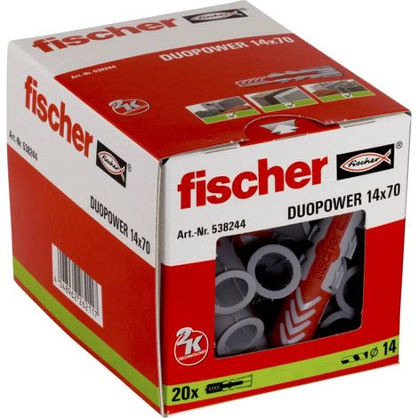 Tasselli DUOPOWER 14x70, 20 pezzi