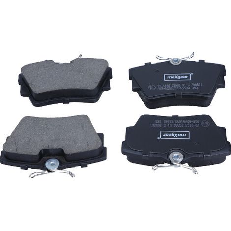 PLAQUETTES DE FREIN MAXGEAR RENAULT TRAFIC ARRIÈRE 01-/VIVARO 01-/14- (1/2)