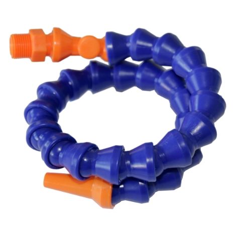 Tubo di raffreddamento in PVC con rubinetto di intercettazione AG 3/8'