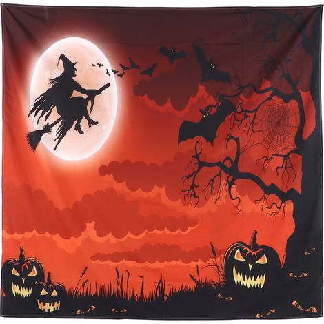 Halloween-Wandbehang 230 x 180 cm für Schlafzimmer, Wohnzimmer oder Studentenwohnheim (1/5)
