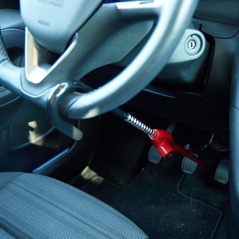 Verrouillage universel du volant et des pedales de voiture dispositif antivol (1/5)