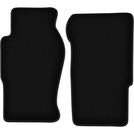 Alfombrillas delanteras de terciopelo BASIC para Nissan Patrol Y61 GU GR todoterreno (1998-2004) (1/5)