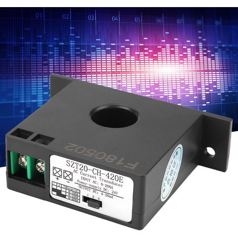 SZT20-CH-420E Stromwandler, Messumformer, Sensor, Wechselstromwandler 0-200 A (1/5)