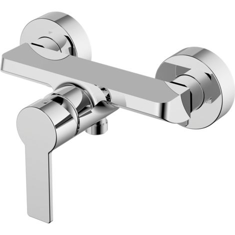 VB Einhebel-Duscharmatur Architectura 218x137x130mm Eckig Chrom (1/5)