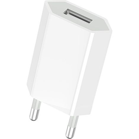 cargador de pared USB, de 1A a 2.1A, compacto, para iPhone, Samsung, Sony, LG (1/5)