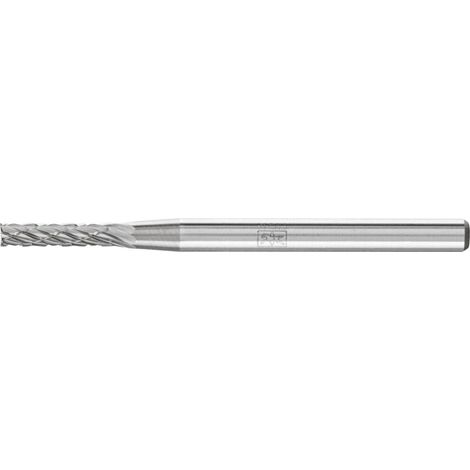 PFERD TOOLS 21200183 Frässtift Hartmetall Zylinder mit Stirnverzahnung Länge 40 mm Produktabmessung (1/5)
