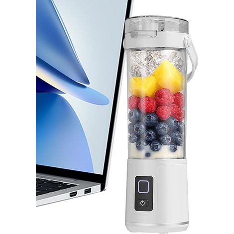 Mezclador personal de cristal de agua de 600 ml, modelo Draadloze Oplaadbare con Gietmond en Dichtheidscover (1/5)