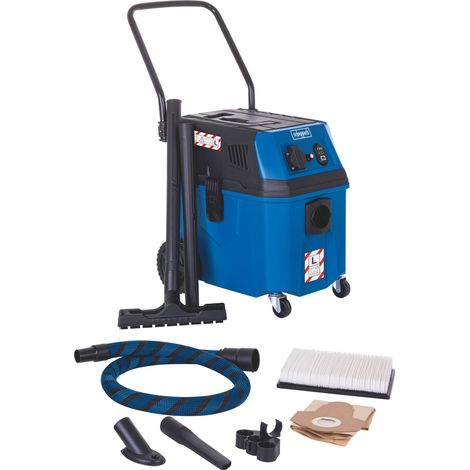 Scheppach Aspirateur eau et poussières électrique VC30M-PRO - 1800W - cuve 30L - 23 kPa - flexible Ø 35 mm - 2,5 m