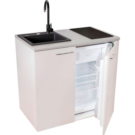 MPM SMK-02 Kompakt Kühlschrank Weiß 100 Liter