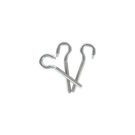 M8 304 vis à anneau en acier inoxydable avec vis à tête ronde Crochet à vis à tête ronde 5 (1/4)