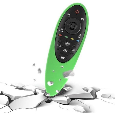 Coque Silicone Pour Télécommande - Compatible LG Smart TV Série UB UC EC - Rouge - 1 Pièce (1/4)