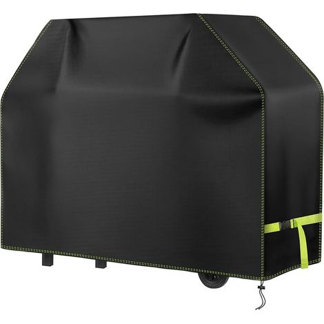 Housse Barbecue Exterieur, 420D Oxford Bache Barbecue Imperméable 100 x 60 x 110 cm, Housse De Protection Anti-Vent/Solei/l'eau, Housse Plancha Convient la Plupart des Grills (1/5)