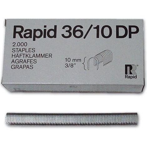 Punti Fissatrice Sr 36/12 per Fissatrice modelli RAPID 36  conf. 5000 (1/2)