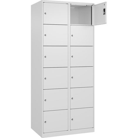 FRANKEL kaiserkraft, Vestiaire à six cases Evolo PLUS, 2 (1/2)