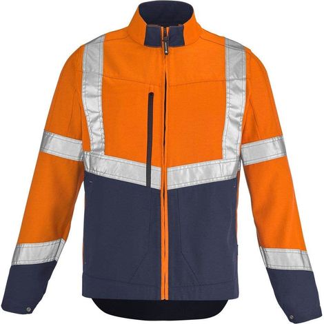 Blouson Lutea PI HV - Orange / Marine - Lafont