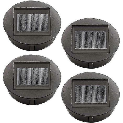 Lot de 4 lampes solaires de rechange avec ampoules LED, lampes solaires de rechange pour panneaux solaires, lampes solaires LED (1/5)