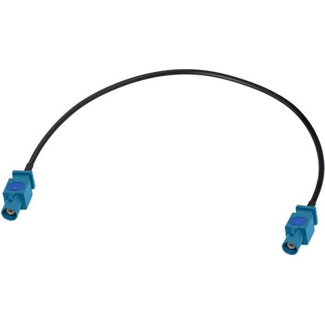 Z Male to Male Car Antenna Adapter Cable 30cm 12 Inch Universal Extension Cable for Car Stereo Android Head Unit GPS Navigation FM AM Sirius XM Satellite Radio 4G LTE Telematics Bluetooth (1/5)
