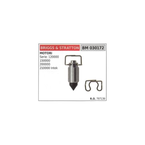 Spillo carburatore motore trattorino rasaerba INTEK BRIGGS & STRATTON 797139