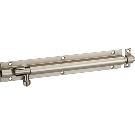 THIRARD - Targette, acier, pêne Ø 10mm, 32x202mm, nickel satin - THIRARD (1/2)