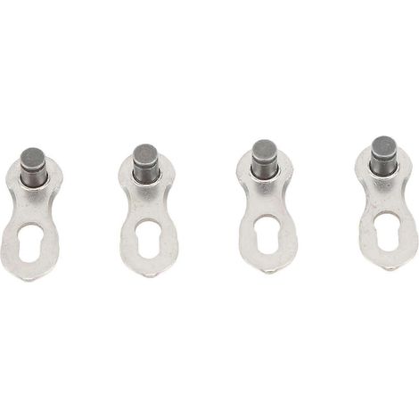 Maillons de vélo Missing Link, en acier allié poli à bords lisses, haute résistance, compatibles avec les maillons rapides 10 vitesses, réparation/remplacement RN WHBYV (1/4)