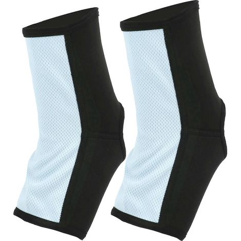Bandages de cheville respirants BN FIGHT Muay Thai MMA pour la boxe thaï, taille L, gris