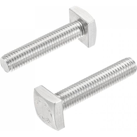 pièces Vierkantschraube M6x30mm Klasse C Vierkant maschinenschraube mit Vollgewinde aus 304 (1/5)