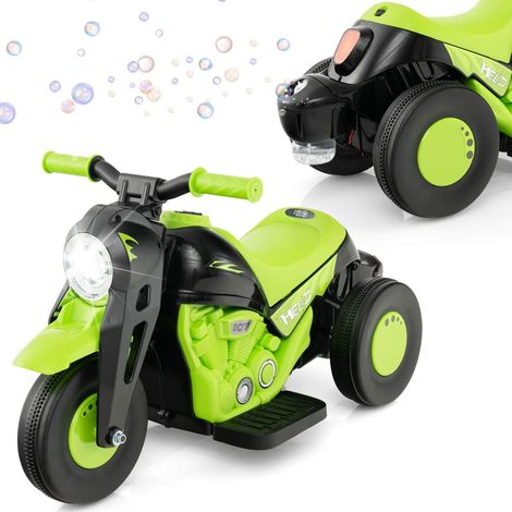 6V Kids Bubble Car Electric Motor Kids Ride on Motorcycle with Bubble Maker (1/5)