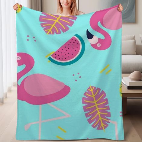 Couverture de lit en polaire, jeté doux et chaud idéal pour le printemps, légère et luxueuse en microfibre de polyester, décoration pour chambre et salon, cadeau idéal pour lui et elle,6080 pouces (1/4)