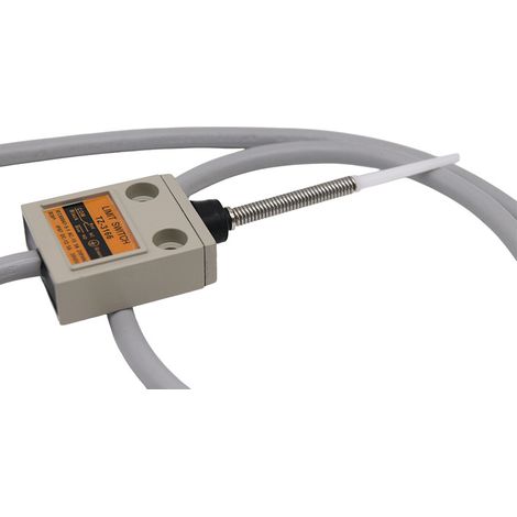 Interrupteur de fin de course étanche avec fil, TZ-3166, interrupteur à réarmement automatique à contact argenté, boîtier en alliage d'aluminium. (1/4)