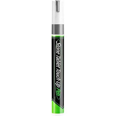Grabsteinmarkierung, ideal zur Restaurierung verblasster Inschriften, wasser- und UV-beständig und perfekt kompatibel mit silbernen Grabsteinen. (1/3)