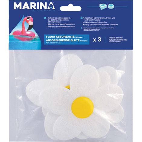Fleurs absorbante lot de 3