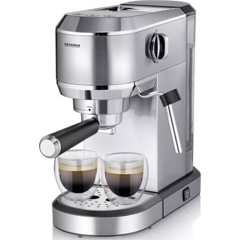 Severin Newspresa KA 5997 Kaffeemaschine schwarz und chrome (1/2)