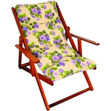 Poltrona relax in legno regolabile (1/10)