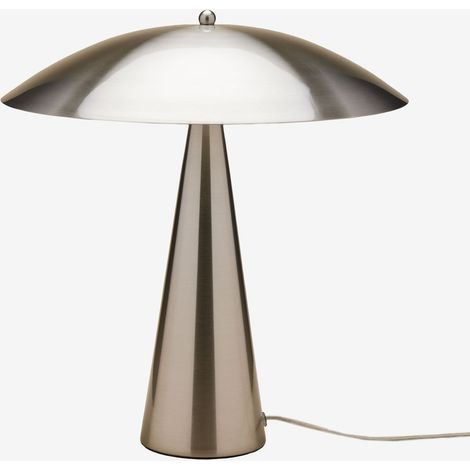 Lampe de table en fer Irune SKLUM Gris brossé