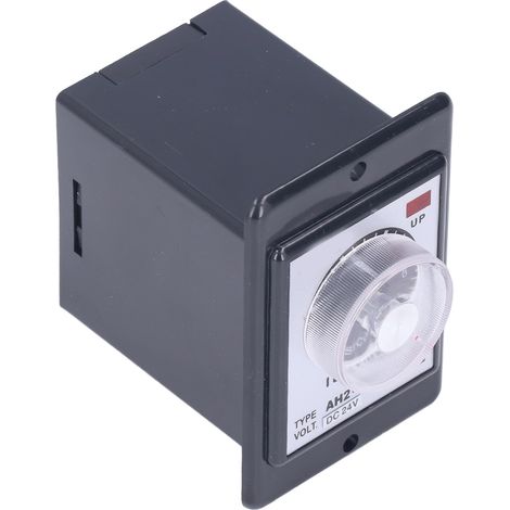 Relais temporisé 8 broches 10s, contrôleur de temps 24VDC, précision élevée, performance stable, résistant à l'usure, renforcé, minuterie industrielle robuste. (1/5)