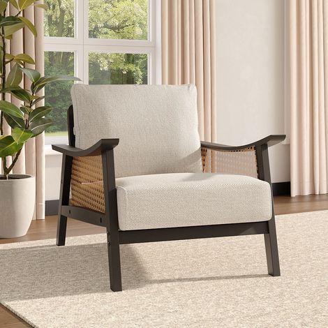 Mid Century Rattan Chair