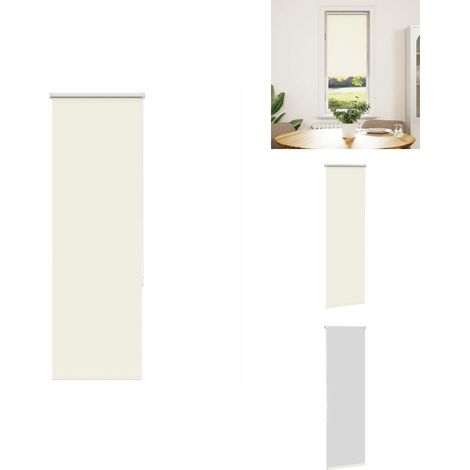 Store enrouleur occultant blanc cassé 55x175cm largeur du tissu - Store Enrouleur - Stores Enrouleurs - Store De Jour Et De Nuit - Store Occultant (1/5)