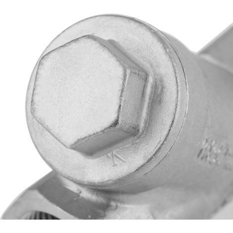 Filtre en Y en acier inoxydable 3/4" DN20 filetage PT pour pompe, eau, huile et gaz (1/5)