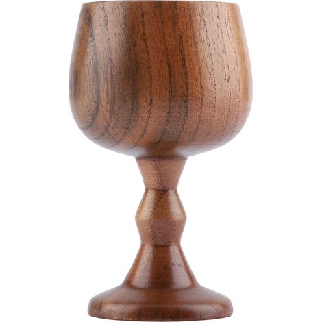 Tasse en bois saine et élégante pour café, vin ou raisins - Mug multifonctionnel en bois (1/5)