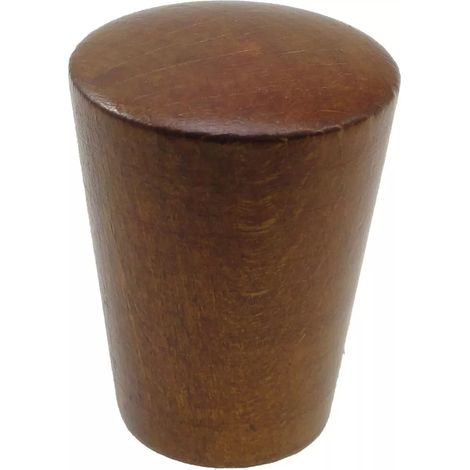 2 pomoli meteo per bastone ø28mm - colore teak.