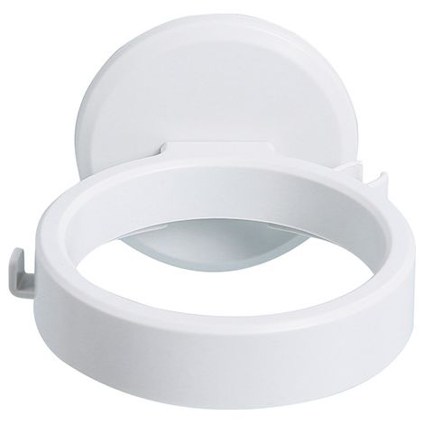 soporte para secador de pelo (blanco), soporte para secador de pelo, soporte para secador de pelo montado en la pared, soporte para secador de pelo sin taladrar, soporte para secador de pelo autoadhes (1/5)